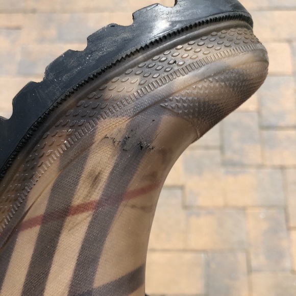 Authentic Burberry Rain Boots Sz 7 - Picture 5 of 5